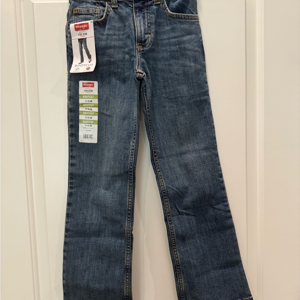 Wrangler Women’s Bootcut Jeans - Medium/Dark Blue Wash